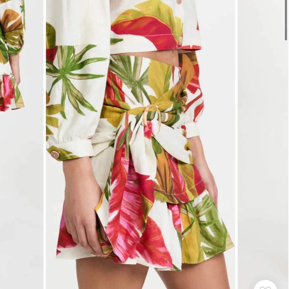 FARM Rio Spring Forest Mini Skirt - Picture 2 of 3